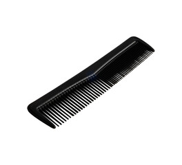 barber comb hairstyle isolated on white