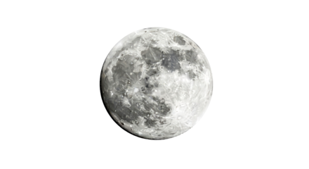 full moon in dark sky highresolution lunar surface image for design
