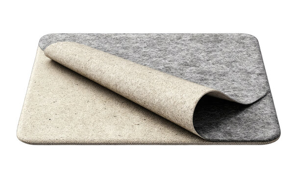 Two-toned fabric layers, one folded over the other