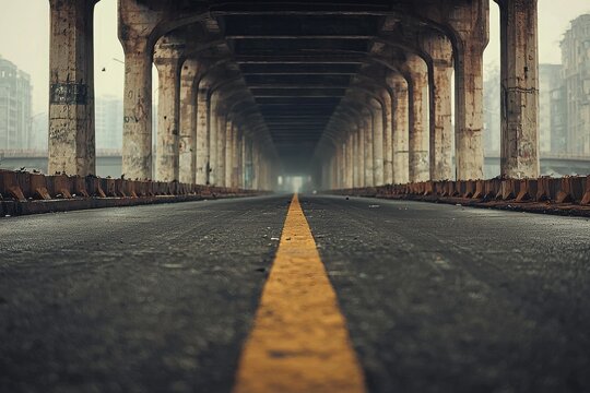 Economic development investment in infrastructure urban contrast