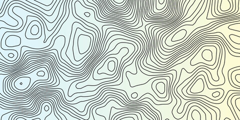 Topographic Contour Line Pattern on Beige Background – Minimal Abstract Terrain Map Design for Modern Art and Geometric Wallpaper