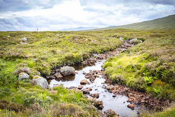 rannoch moor, glencoe, highlands, scottish highlands, bog, moor, scotland, uk, scenic, panorama, 
