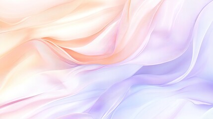 Abstract flowing fabric design in pastel colors.