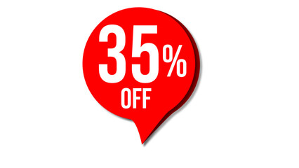 Sale of special offers. Discount with the price is 35. Pstickers for the sale with discount and special offers. Best offer, best price for sale. Labels for promotion, advertising