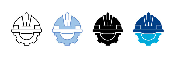 Helmet    Icon Set Multiple Style Collection