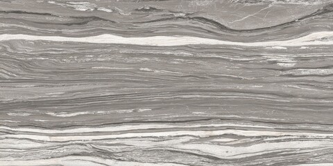 Gray stone-like material with wavy, horizontal patterns