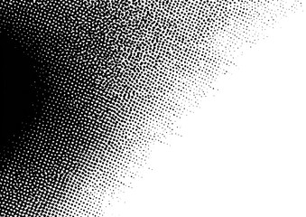 Abstract halftone gradient corner