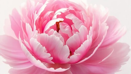 Close-up of a delicate pink peony (4)