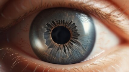 Close-up human eye