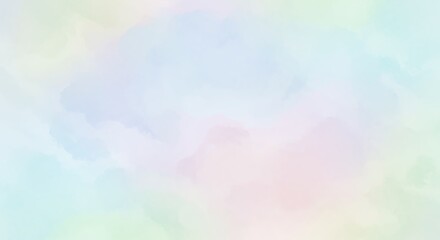 Soft Pastel Hues A Serene Gradient of Watercolor Texture for Backgrounds and Artistic Designs