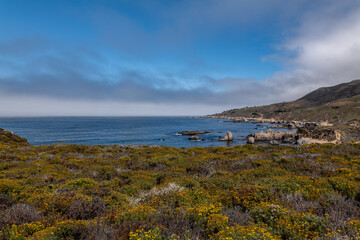Soberanes Point Trail, California State Route 1, Monterey County, California.