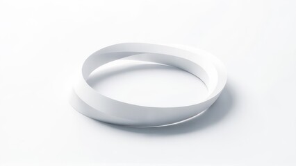 Abstract white ring (1)