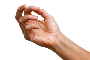 A close-up of a female hand reaching out, showcasing delicate fingers and smooth skin.
