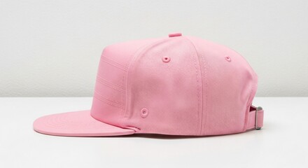 Stylish pink baseball cap for modern fashion and casual wear