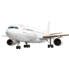 Obraz premium Airplane isolated [Transparent Background PNG]