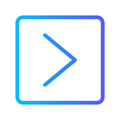 next gradient icon