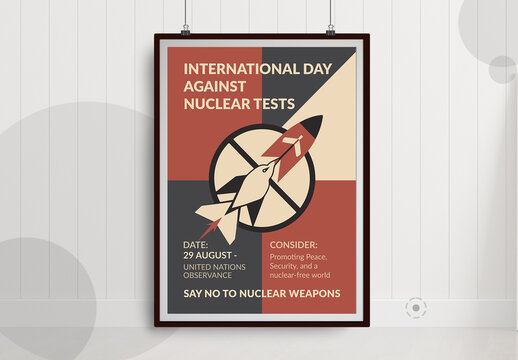 International Day Against Nuclear Tests Layout