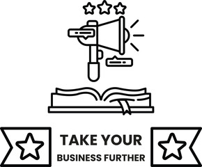 A book with a microphone and a star on it