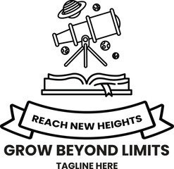 A logo for a company that is about reaching new heights