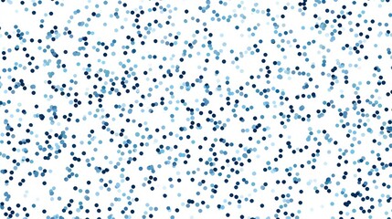Abstract Pixelated Pattern With Blue Squares On White Background