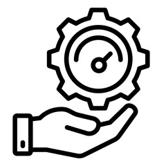Indicator Dial  Icon Element For Design