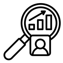 Performance Review  Icon Element For Design