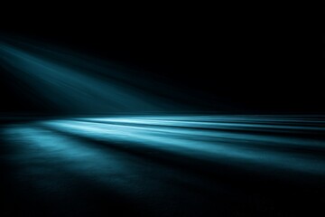 Abstract Dark Blue Spotlight Effect Background
