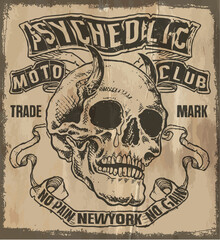 Skull T shirt Graphic Design