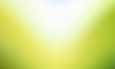 Softly blurred pixelated background with a bright white light emanating from the top creating a serene and natural green gradient effect