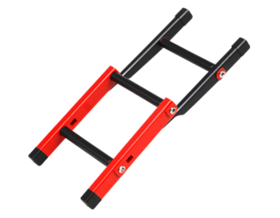 Folding ladder isolated on transparent background