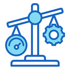 Performance Scale  Icon Element For Design