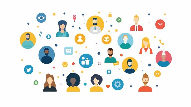 Connect with a vibrant and diverse community through global communication and social media platforms today