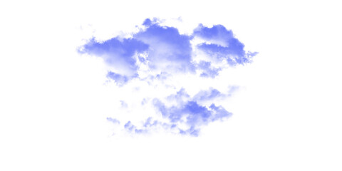A digital rendering of abstract blue cloud formations against a stark black background space design