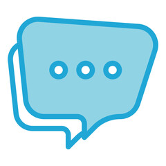 conversation flat icon