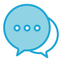 conversation flat icon