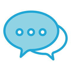 conversation flat icon