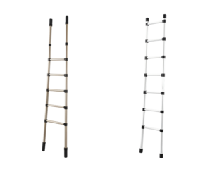 Two Ladders on Transparent Background