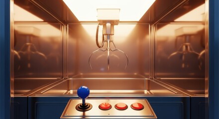 Copper Claw Machine Game Arcade