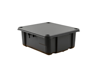Black Enclosure Box for Electronics and Industrial Applications