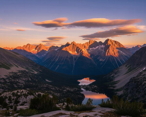 scenic mountain landscape