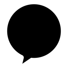bobble chat gliph icon