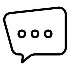 message line icon