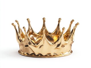 Gold liquid crown