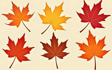 Obraz premium Basic_Autumn_Leaves. High quality