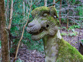 武甲山御嶽神社の狛犬