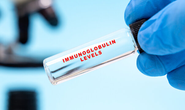 Measures immunoglobulin levels to assess immune system
