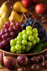 【葡萄】贅沢な秋の味覚、葡萄です。シャインマスカット・サニードルチェ・ピオーネ。