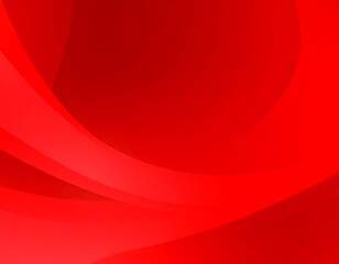 Abstract red curves