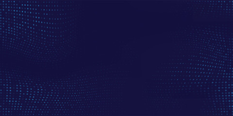 Illustration mesh blue wavy halftone background. Dot pop art sport style abstract simple design