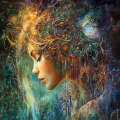 Dreamweaver’s Realm A realm where threads of dreams interlace to form a fantastical tapestry intricate and magical